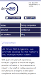 Mobile Screenshot of drive360logistics.com